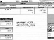 2003 Real Estate Tax Tables