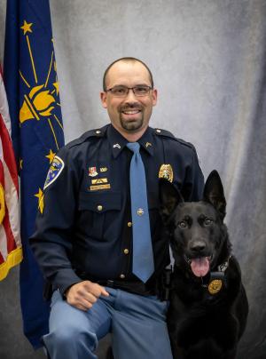 Sgt Strbjak & K-9 Deno