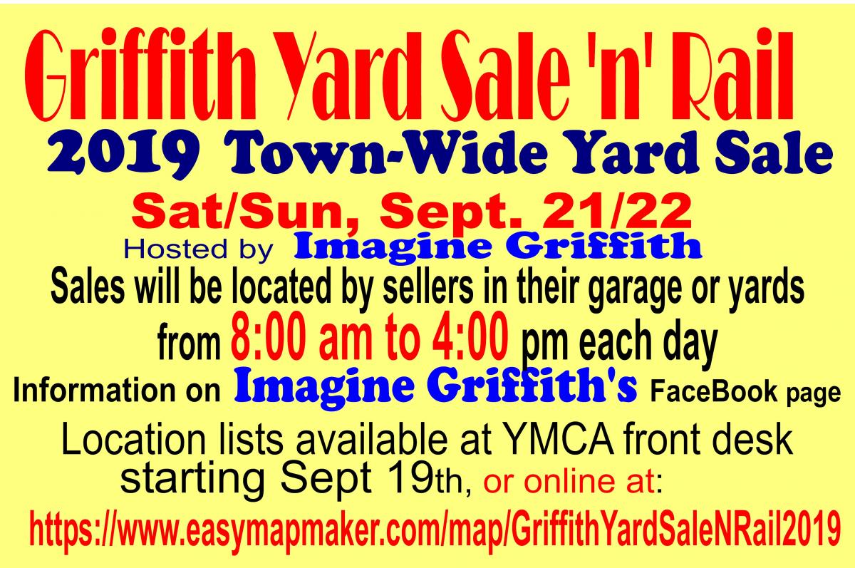 Town Wide Yard Sale Town Of Griffith Indiana