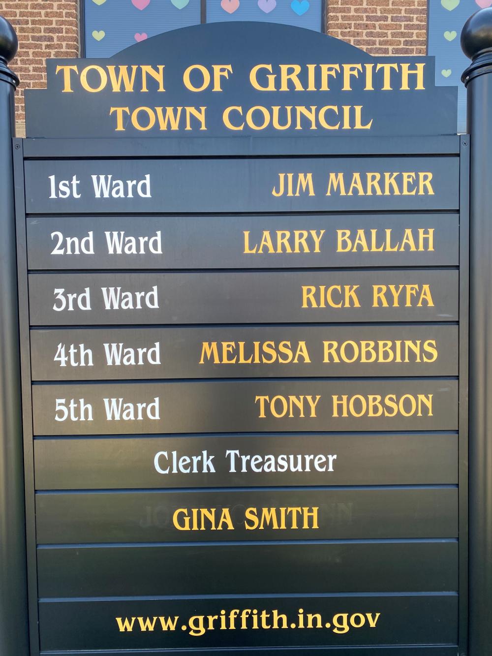 Town Council Town of Griffith Indiana